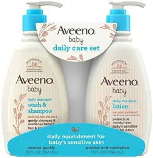 AVEENO BABY Gentle Moisturizing Daily Care Set